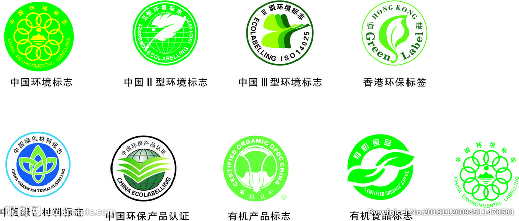 環(huán)境標(biāo)識(shí)與綠色材料標(biāo)志 生態(tài)材料時(shí)代的可視化認(rèn)證